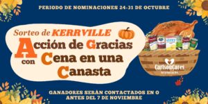 Sorteo Acción De Gracias De Kerrville 2024 Con Cena En Una Cesta