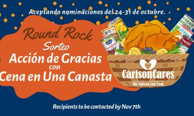 Sorteo Acción De Gracias Round Rock 2024