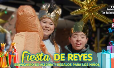 Niño Y Voluntaria De Carlson Law Firm Disfrutan La Fiesta De Reyes 2025