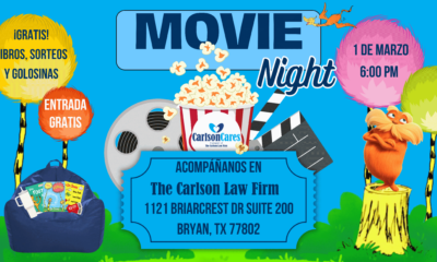 Bryan Movie Night, Noche De Cine, Pelicula Y Libros Gratis